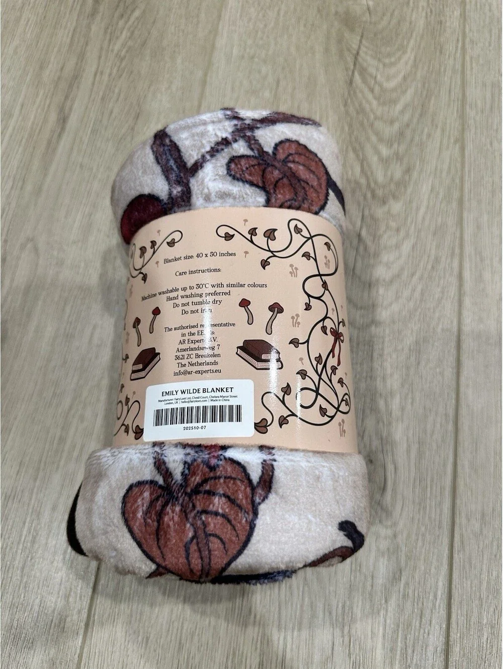 Fairyloot October Emily Wilde Fleece Blanket 50